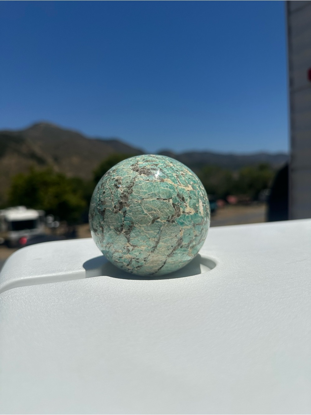 Amazonite Sphere -